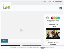 Tablet Screenshot of liceoeconomicosociale.it
